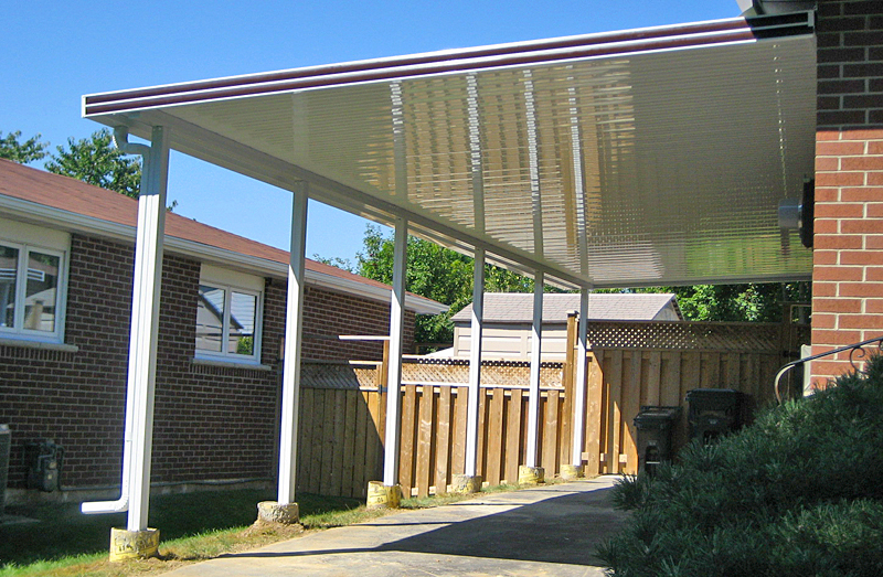 Flat Pan Patio Cover